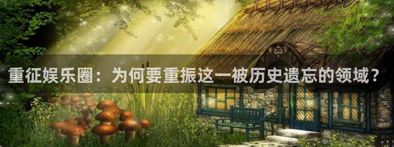 大满贯体育游戏：重征娱乐圈：为何要重振这一被历史遗忘的领域？
